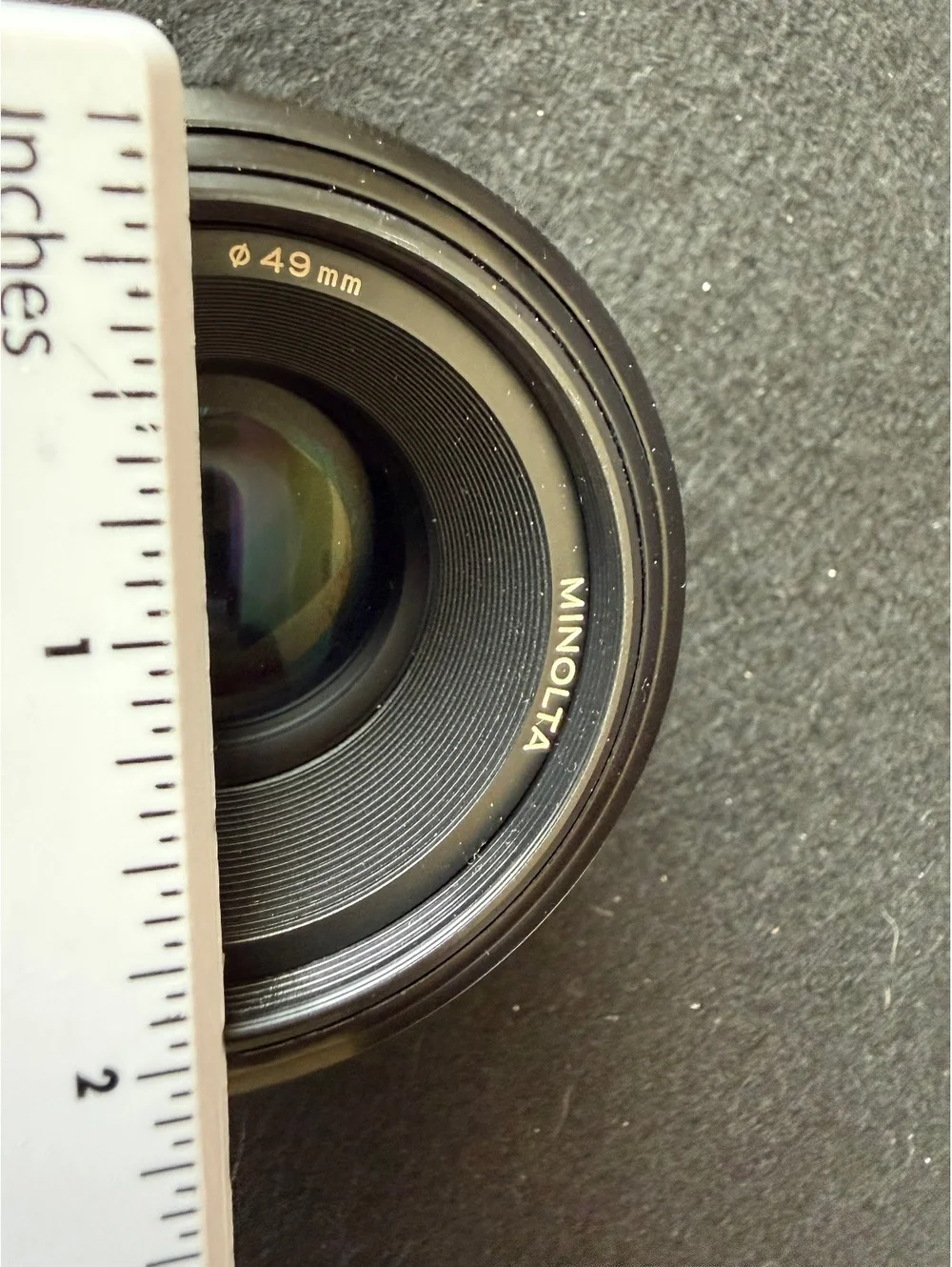 Minolta Maxxum AF 50mm f/1.7 Prime Lens Sony A Mount 49mm Made in Japan